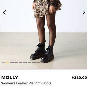 Dr. Martens Molly Platform Boots